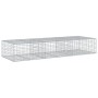 Cesta de gaviones con cubierta hierro galvanizado 300x100x50 cm de , Maceteros y jardineras - Ref: Foro24-3295180, Precio: 13...