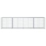 Cesta de gaviones con cubierta hierro galvanizado 400x100x100cm de , Maceteros y jardineras - Ref: Foro24-3295196, Precio: 23...