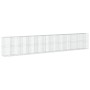 Cesta gaviones con cubierta hierro galvanizado 1150x100x200 cm de , Maceteros y jardineras - Ref: Foro24-3295246, Precio: 972...
