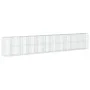 Cesta gaviones con cubierta hierro galvanizado 1150x100x200 cm de , Maceteros y jardineras - Ref: Foro24-3295246, Precio: 990...