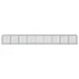 Galvanized iron gabion basket with cover, 900x100x100 cm. by , Pots and planters - Ref: Foro24-3295206, Price: 510,92 €, Disc...