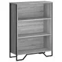 Estantería madera de ingeniería gris Sonoma 80x31x106 cm de , Librerías y estanterías - Ref: Foro24-848627, Precio: 59,51 €, ...