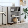Estantería madera de ingeniería gris Sonoma 80x31x106 cm de , Librerías y estanterías - Ref: Foro24-848627, Precio: 60,25 €, ...