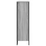 Estantería madera de ingeniería gris Sonoma 80x31x106 cm de , Librerías y estanterías - Ref: Foro24-848627, Precio: 59,51 €, ...