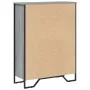 Estantería madera de ingeniería gris Sonoma 80x31x106 cm de , Librerías y estanterías - Ref: Foro24-848627, Precio: 59,51 €, ...