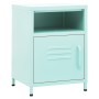 Mesitas de noche 2 uds acero verde menta 35x35x51 cm de , Mesitas de noche - Ref: Foro24-3095219, Precio: 142,38 €, Descuento: %