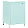 Mesitas de noche 2 uds acero verde menta 35x35x51 cm de , Mesitas de noche - Ref: Foro24-3095219, Precio: 142,38 €, Descuento: %