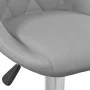 Taburete de cocina de terciopelo gris claro de , Taburetes de cocina - Ref: Foro24-335294, Precio: 77,08 €, Descuento: %