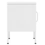 Nachttisch aus weißem Stahl 35x35x51 cm von , Nachttische - Ref: Foro24-336215, Preis: 73,07 €, Rabatt: %