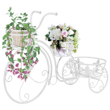 Soporte de plantas con forma de bicicleta metal estilo vintage en Soportes para macetas | Comprar online en Foru.es