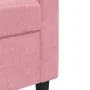 Juego de sofás con cojines 2 piezas terciopelo rosa de , Sofás - Ref: Foro24-3278414, Precio: 590,02 €, Descuento: %