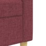 Juego de sofás con reposapiés 3 piezas tela rojo tinto de , Sofás - Ref: Foro24-3278333, Precio: 574,83 €, Descuento: %