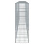 Cesta de gaviones con cubierta hierro galvanizado 500x50x150 cm de , Maceteros y jardineras - Ref: Foro24-3295158, Precio: 26...