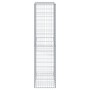 Cesta de gaviones con cubierta hierro galvanizado 100x50x200 cm de , Maceteros y jardineras - Ref: Foro24-3295166, Precio: 86...