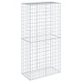 Cesta de gaviones con cubierta hierro galvanizado 100x50x200 cm de , Maceteros y jardineras - Ref: Foro24-3295166, Precio: 86...