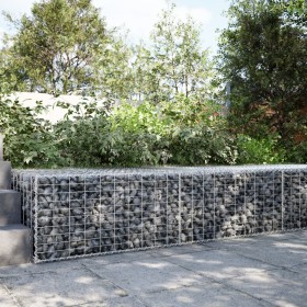Cesta de gaviones con cubierta hierro galvanizado 200x100x50 cm de , Maceteros y jardineras - Ref: Foro24-3295179, Precio: 86...