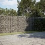 Cesta de gaviones con cubierta hierro galvanizado 700x50x200 cm de , Maceteros y jardineras - Ref: Foro24-3295172, Precio: 44...
