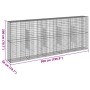 Cesta de gaviones con cubierta hierro galvanizado 500x50x200 cm de , Maceteros y jardineras - Ref: Foro24-3295170, Precio: 31...