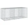 Cesta de gaviones con cubierta hierro galvanizado 250x100x100cm de , Maceteros y jardineras - Ref: Foro24-3295193, Precio: 16...
