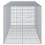 Cesta de gaviones con cubierta hierro galvanizado 250x100x100cm de , Maceteros y jardineras - Ref: Foro24-3295193, Precio: 15...