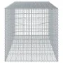 Cesta de gaviones con cubierta hierro galvanizado 250x100x100cm de , Maceteros y jardineras - Ref: Foro24-3295193, Precio: 16...