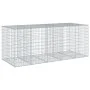 Cesta de gaviones con cubierta hierro galvanizado 250x100x100cm de , Maceteros y jardineras - Ref: Foro24-3295193, Precio: 16...