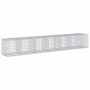 Cesta de gaviones con cubierta hierro galvanizado 650x100x100cm de , Maceteros y jardineras - Ref: Foro24-3295201, Precio: 40...