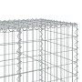 Cesta de gaviones con cubierta hierro galvanizado 650x100x100cm de , Maceteros y jardineras - Ref: Foro24-3295201, Precio: 40...