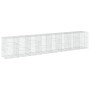 Cesta de gaviones con cubierta hierro galvanizado 800x100x150cm de , Maceteros y jardineras - Ref: Foro24-3295220, Precio: 57...