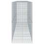 Cesta de gaviones con cubierta hierro galvanizado 550x100x200cm de , Maceteros y jardineras - Ref: Foro24-3295234, Precio: 51...