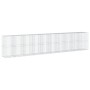 Cesta gaviones con cubierta hierro galvanizado 1000x100x200 cm de , Maceteros y jardineras - Ref: Foro24-3295243, Precio: 858...