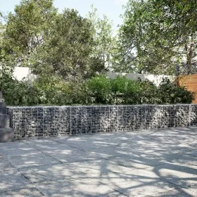 Cesta de gaviones con cubierta hierro galvanizado 800x50x50 cm de , Maceteros y jardineras - Ref: Foro24-3295139, Precio: 192...