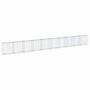 Cesta de gaviones con cubierta hierro galvanizado 1000x50x100cm de , Maceteros y jardineras - Ref: Foro24-3295151, Precio: 43...