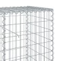 Cesta de gaviones con cubierta hierro galvanizado 1000x50x100cm de , Maceteros y jardineras - Ref: Foro24-3295151, Precio: 43...