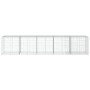 Cesta de gaviones con cubierta hierro galvanizado 500x100x100cm de , Maceteros y jardineras - Ref: Foro24-3295198, Precio: 27...
