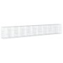 Cesta gaviones con cubierta hierro galvanizado 1000x100x150 cm de , Maceteros y jardineras - Ref: Foro24-3295222, Precio: 668...
