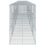Cesta gaviones con cubierta hierro galvanizado 1000x100x150 cm de , Maceteros y jardineras - Ref: Foro24-3295222, Precio: 668...