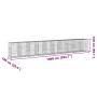 Cesta gaviones con cubierta hierro galvanizado 1000x100x150 cm de , Maceteros y jardineras - Ref: Foro24-3295222, Precio: 668...