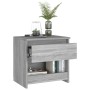 Mesitas noche 2 uds madera contrachapada gris Sonoma 40x30x39cm de , Mesitas de noche - Ref: Foro24-815132, Precio: 61,88 €, ...