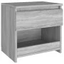 Bedside tables 2 units plywood gray Sonoma 40x30x39cm by , Nightstands - Ref: Foro24-815132, Price: 58,99 €, Discount: %