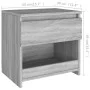 Bedside tables 2 units plywood gray Sonoma 40x30x39cm by , Nightstands - Ref: Foro24-815132, Price: 58,99 €, Discount: %