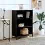 Estantería de madera de ingeniería negra 80x31x106 cm de , Librerías y estanterías - Ref: Foro24-848624, Precio: 60,25 €, Des...