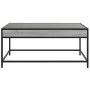 Mesa de centro con Infinity LED gris Sonoma 90x50x41 cm by , Coffee table - Ref: Foro24-847690, Price: 100,85 €, Discount: %