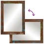 Espejo de baño madera maciza de acacia y vidrio 50x70 cm de , Muebles de baño - Ref: Foro24-377593, Precio: 66,43 €, Descuent...