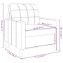 Dreiteiliges Sofaset aus dunkelrotem Stoff. von , Sofas - Ref: Foro24-3278293, Preis: 639,58 €, Rabatt: %