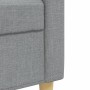 Juego de sofás 3 piezas tela gris claro de , Sofás - Ref: Foro24-3278287, Precio: 596,05 €, Descuento: %