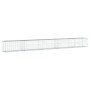 Cesta de gaviones con cubierta hierro galvanizado 500x50x50 cm de , Maceteros y jardineras - Ref: Foro24-3295136, Precio: 117...