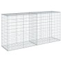Cesta de gaviones con cubierta hierro galvanizado 200x50x100 cm de , Maceteros y jardineras - Ref: Foro24-3295143, Precio: 86...