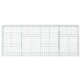 Cesta de gaviones con cubierta hierro galvanizado 400x50x150 cm de , Maceteros y jardineras - Ref: Foro24-3295157, Precio: 21...
