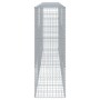 Cesta de gaviones con cubierta hierro galvanizado 400x50x150 cm de , Maceteros y jardineras - Ref: Foro24-3295157, Precio: 21...